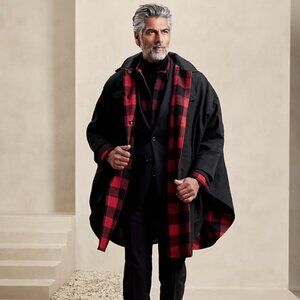 Banana Republic Loch Reversible Utility Cape